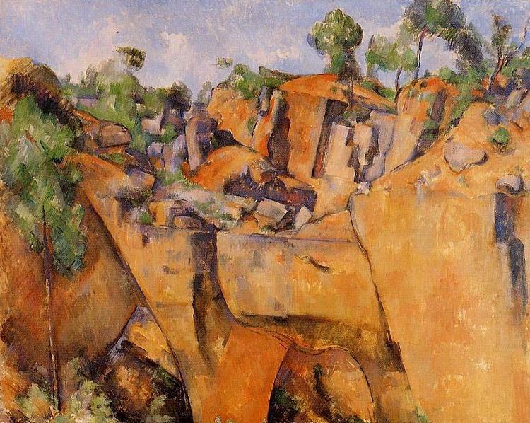 Paul Cezanne The Bibemus Quarry china oil painting image